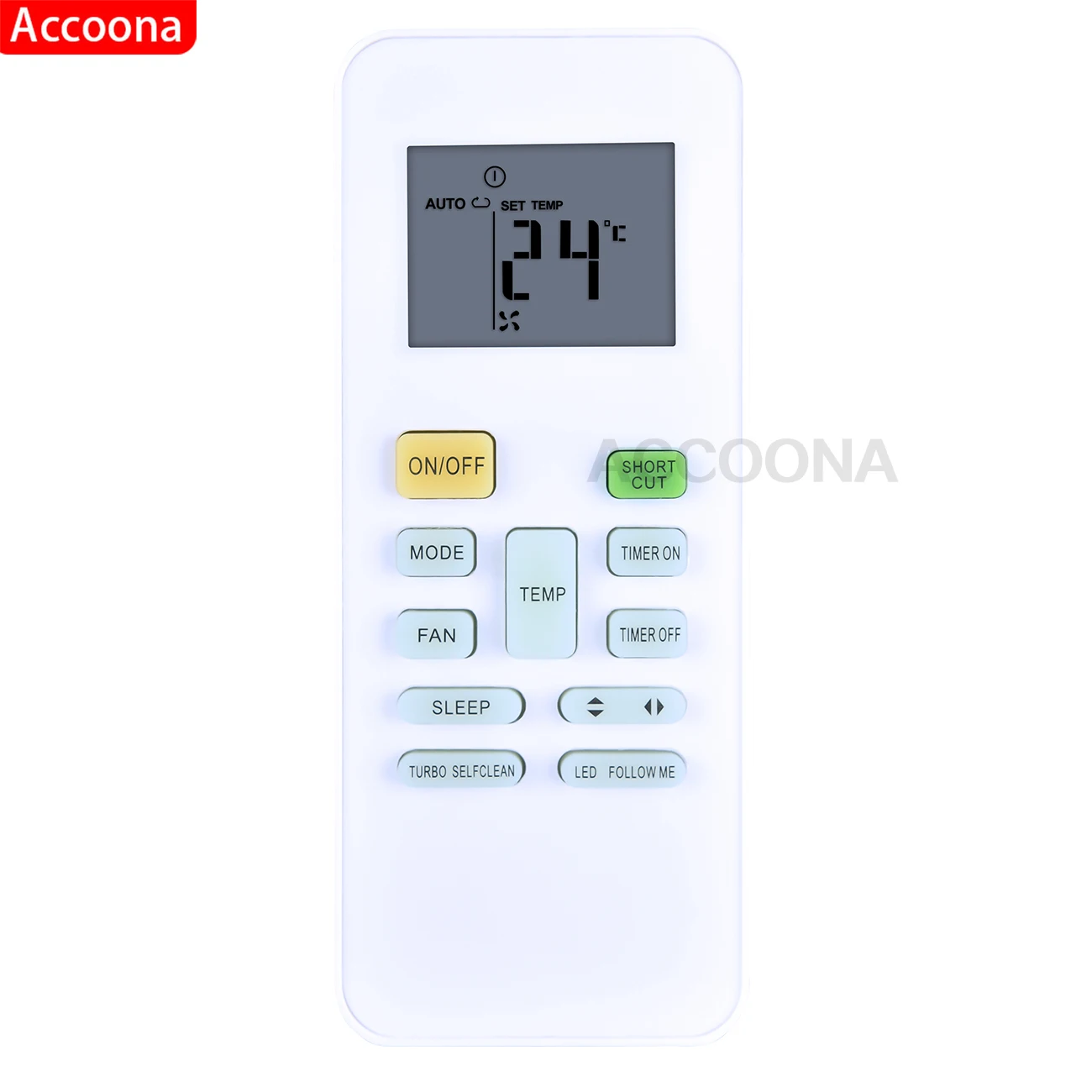 Telecomando Sostitutivo Per Condizionatore Midea - Compatibile Con Modelli RG52A2/BGEF, RG52A8/BGEF, RG52A9 | Funzioni Complete - Foto 3