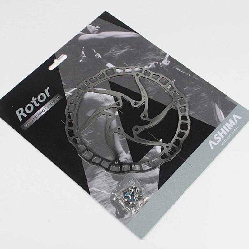 Ashima Mountain Bike Disc Ultralight Brake Cooling Disc 160 Six Pin