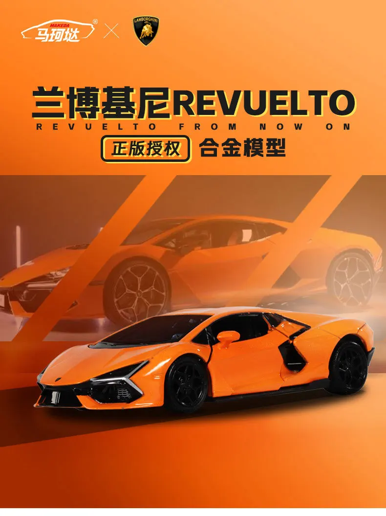 Lamborghini Revuelto 1:36 Ölçekli Model Araba