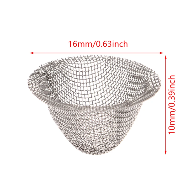 Smoking Accessories Tobacco Pipe Tobacco Smoking Accessories Smoking Pipe Filters Herb Smoking Pipe Smoking Pipe 10Pcs Tobacco Smoking Pipe Filter Mesh Crystal Pipe Tobacco Screen Filter Net Shisha Hookah Net