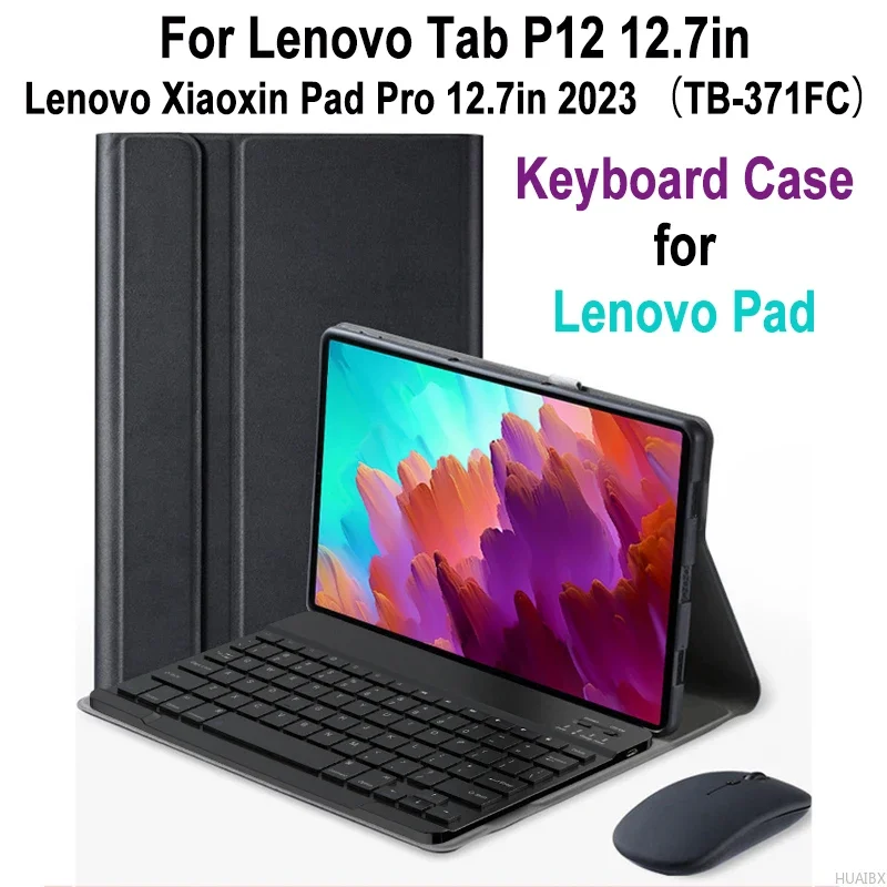 Écran LCD Tactile De Rechange Pour Lenovo Tab P12 - 12.7" - Kit Avec Outils De Réparation - Sans Cadre