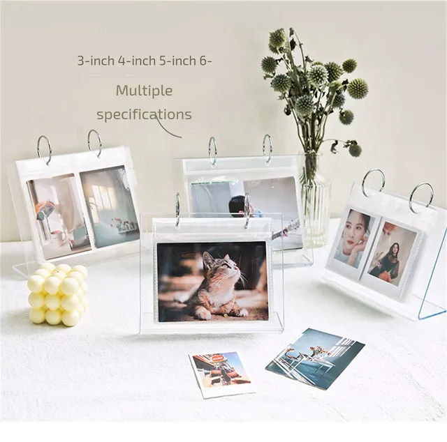 Desk Stand Calendar Photos Albumpolaroid Photo Album Instax