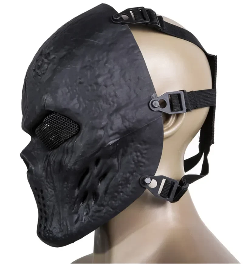 Full Face Mask Airsoft Mask Metal Mesh Eye Protection M06