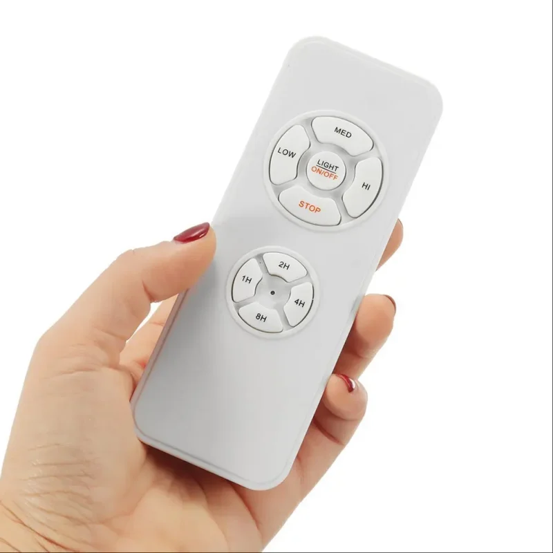 Universal Wireless Remote Control Kit For Ceiling Fans & Lights — 15M Range, Timer Function, Easy DIY Install