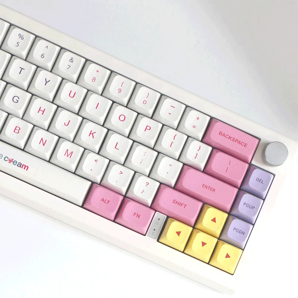 For GMK67 GMK87 Keycaps XDA PBT Key Cap Mechanical Game Wireless USB Keyboard Accessories Suitable for MX Switch Keycap
