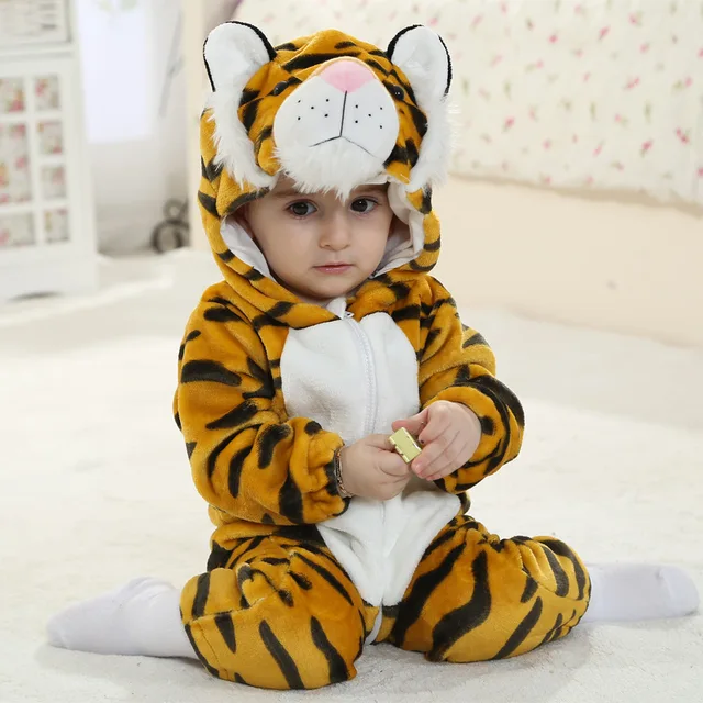 Stay warm and stylish with the Baby Animals Romper, perfect for babies and toddlers.