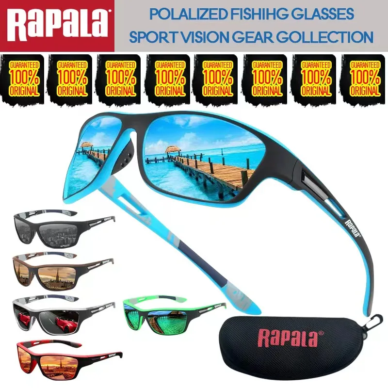 Polarized Sunglasses Rapala Men Women Driving Shades Male Hiking Cycling Sun Glasses UV400 Eyewear