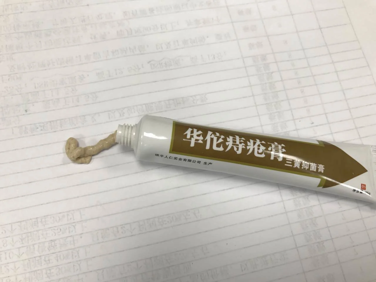 1 Pc 25g Hemorrhoids Ointment 100% Original Vietnam Chinese Cream Painkiller Pain Relief External Anal Fissure Medical Plaster
