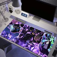 Anime S-Solo L-Leveling CoolS Large PC Mouse Pad For Non-Slip Gaming Laptops Gamer Carpet Keyboard Mat Desk Protector 2
