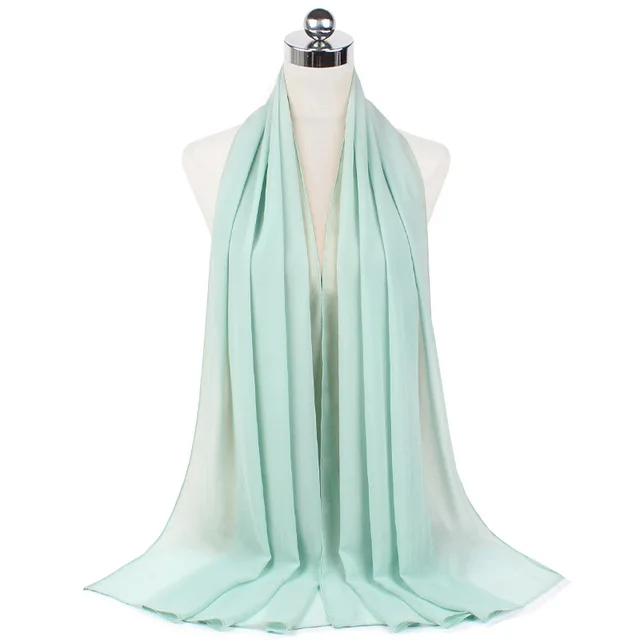 108133-ac2671.jpg Femmes musulmanes en mousseline de soie Hijab châles écharpe Modal coton Jersey Hijabs plaine douce pour femme musulman Voile bandeau 70*180 cm islamique
