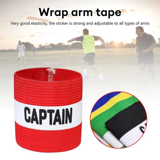 Football Arm Bands Soccer Captain Armbands (2-Pack) Adjustable