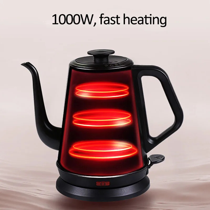  DmofwHi Gooseneck Electric Kettle(1.0L),1000W Electric