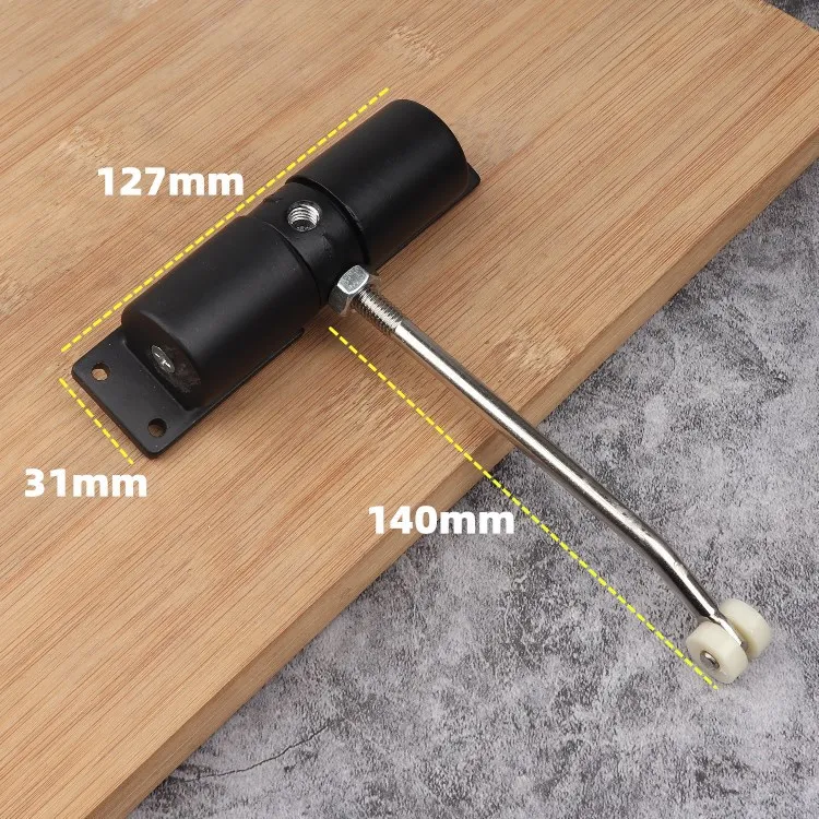 Small Door Closers Household Automatic Door Spring, No Slotting Close, No er Automatic Closing Device