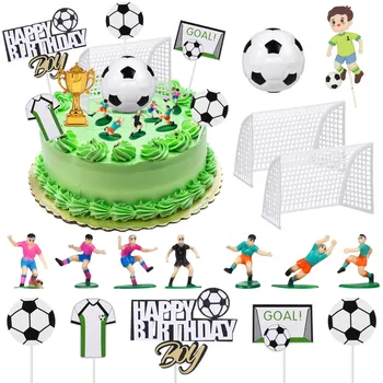 Soccer Cake Topper Set – Birthday Party Decorations 1