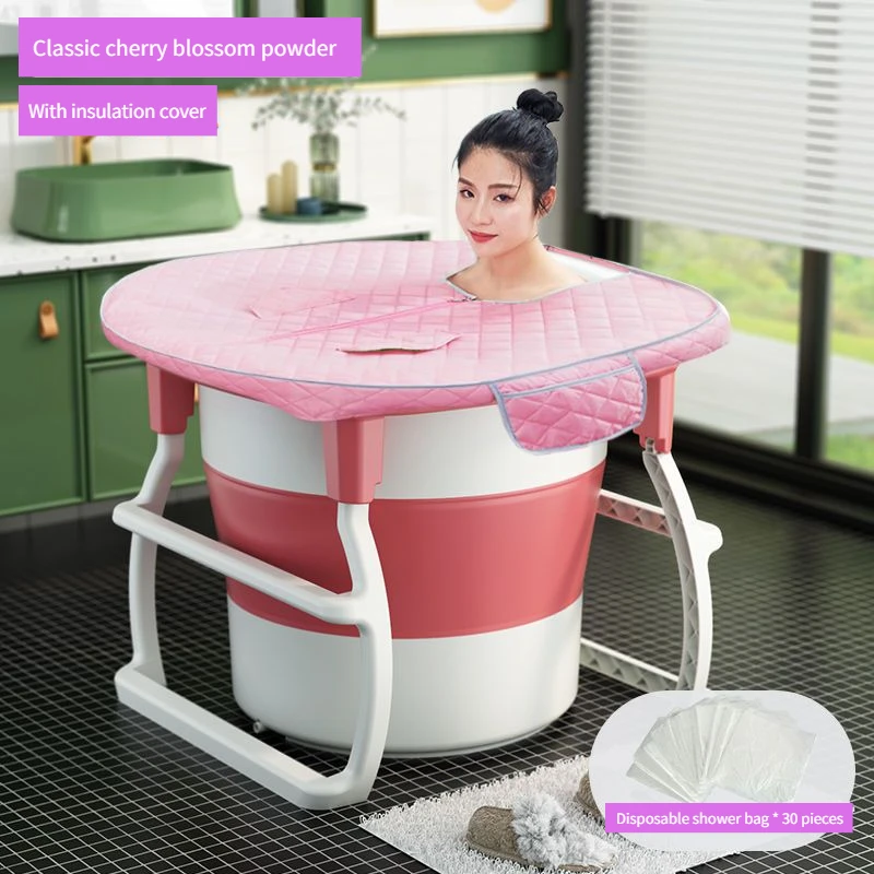 

Collapsible Bathtub for Relaxing Soaks at Home
