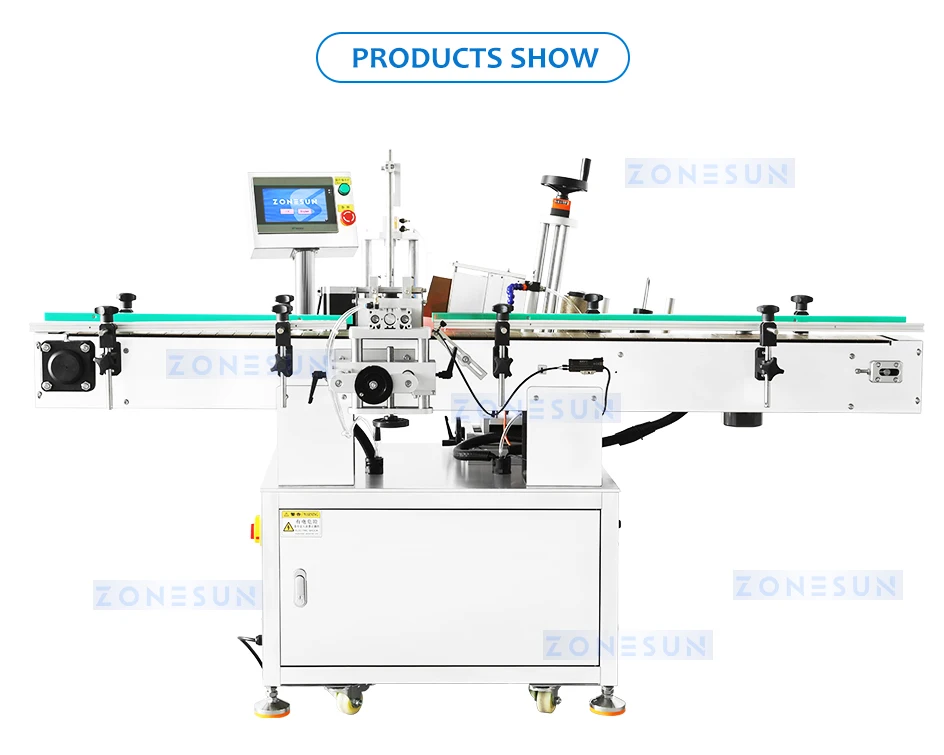 ZONESUN ZS-TB880 Automatic Tapered Bottle Labeling Machine