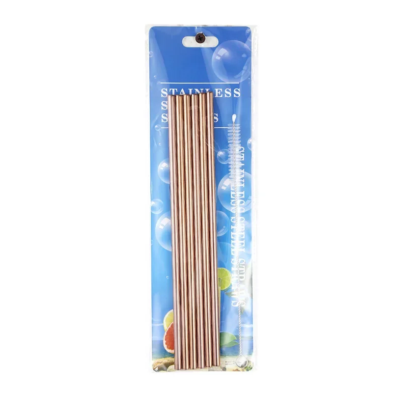 Silicone Straws Spring Pastels Bent - 4 Pack