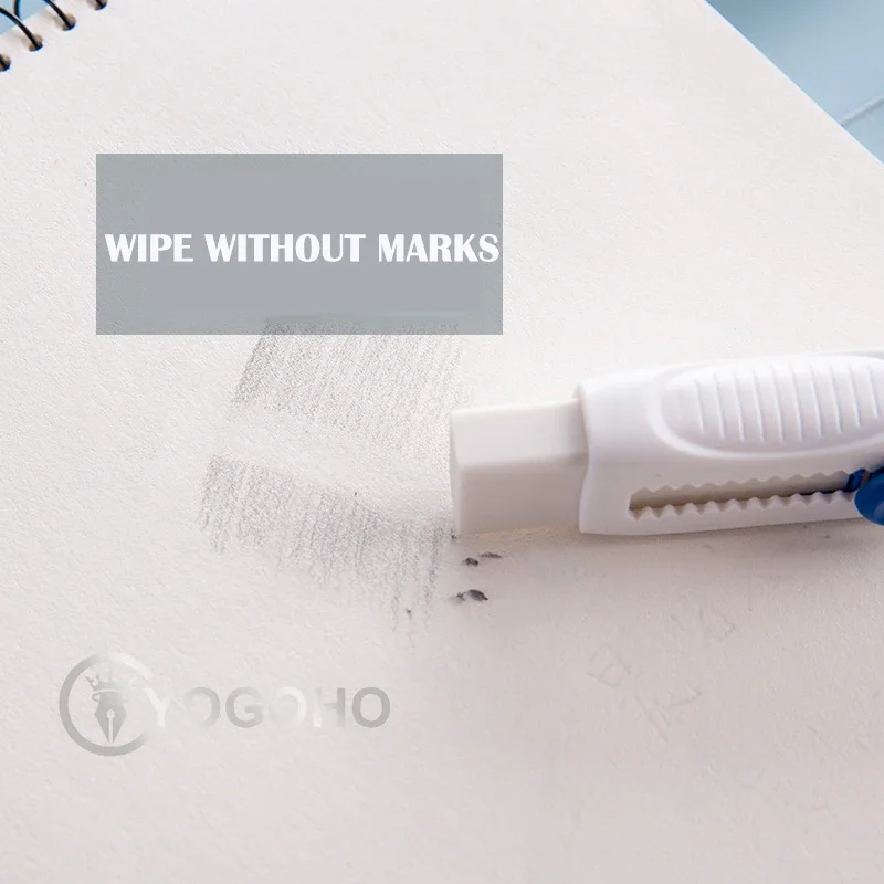 M&G Student Push Propelling Eraser Retractable Pencil Rubber Drawing Erasers Children's school supplies Office 3