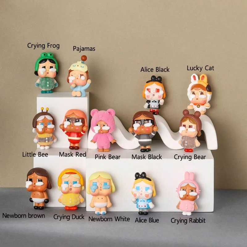 thumbnail image 1 of Popmart Crybaby Tear Factory Blind Box Series Plush Toy Multi Color Mini Doll Cute Desktop Ornament Mystery Box Peripheral Gifts, 1 of 5