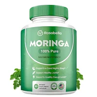Moringa Capsules - Supplement for Energy, Skin, Immune & Gut Health, Rich in Antioxidants and Essential Vitamins, 60 Capsuels