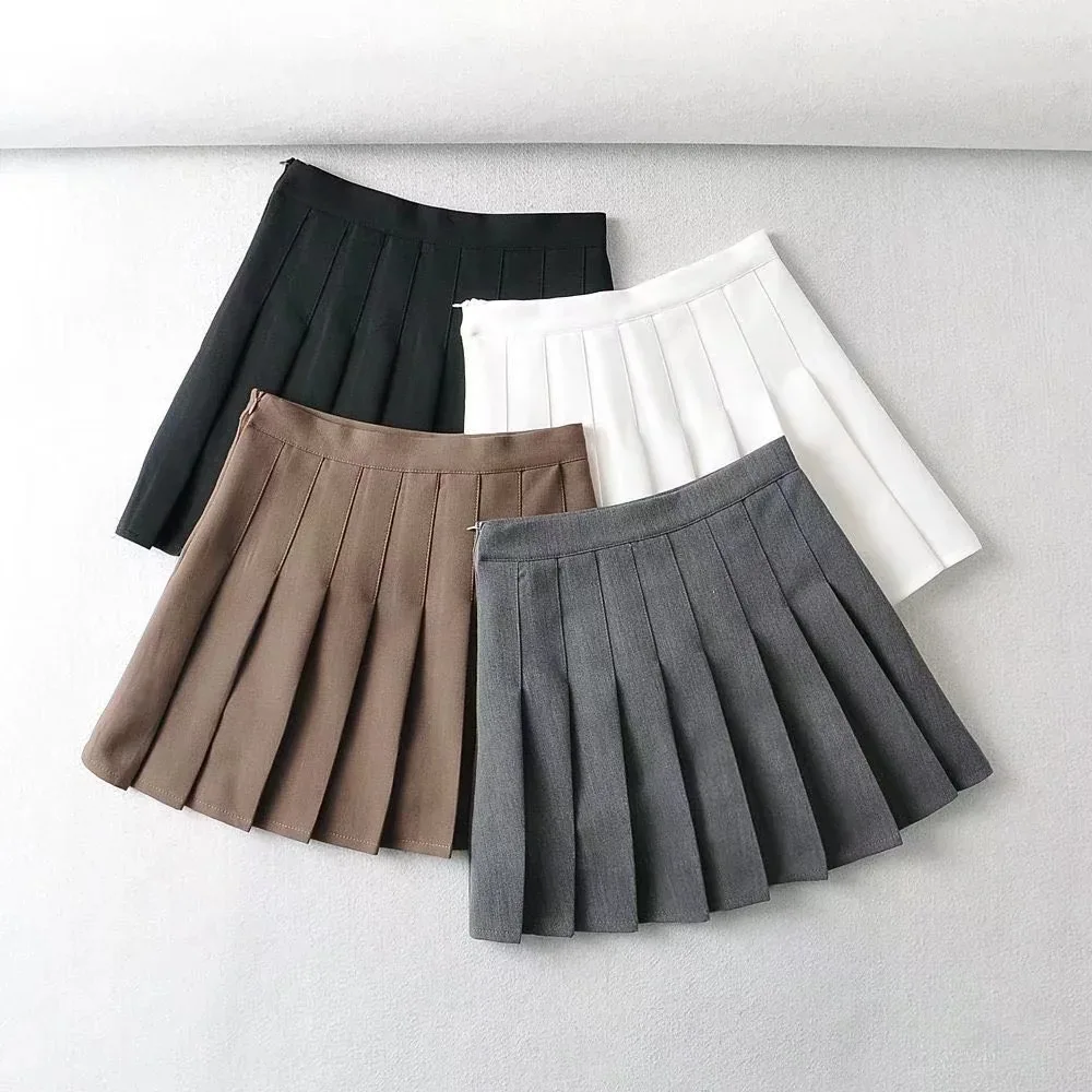

Pleated Skirt Korean Style Clothes Falda Short De Mujer Ropa De Mujer Envios Grat... Ropa Coreana Faldas Cortas Para Mujer