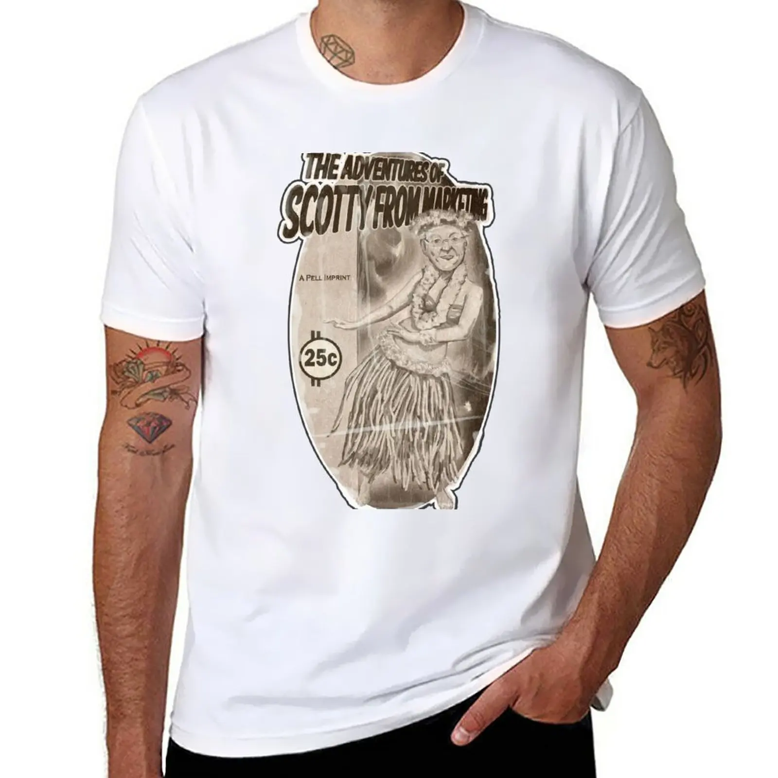 

The Adventures of Scotty from Marketing T-Shirt plus sizes oversizeds blanks tops t shirts for men