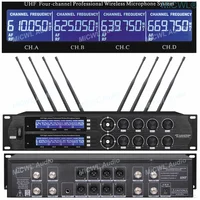MiCWL U8800 UHF 8 Table sans fil col de cygne Microphone société presse salle de conférence micros 2
