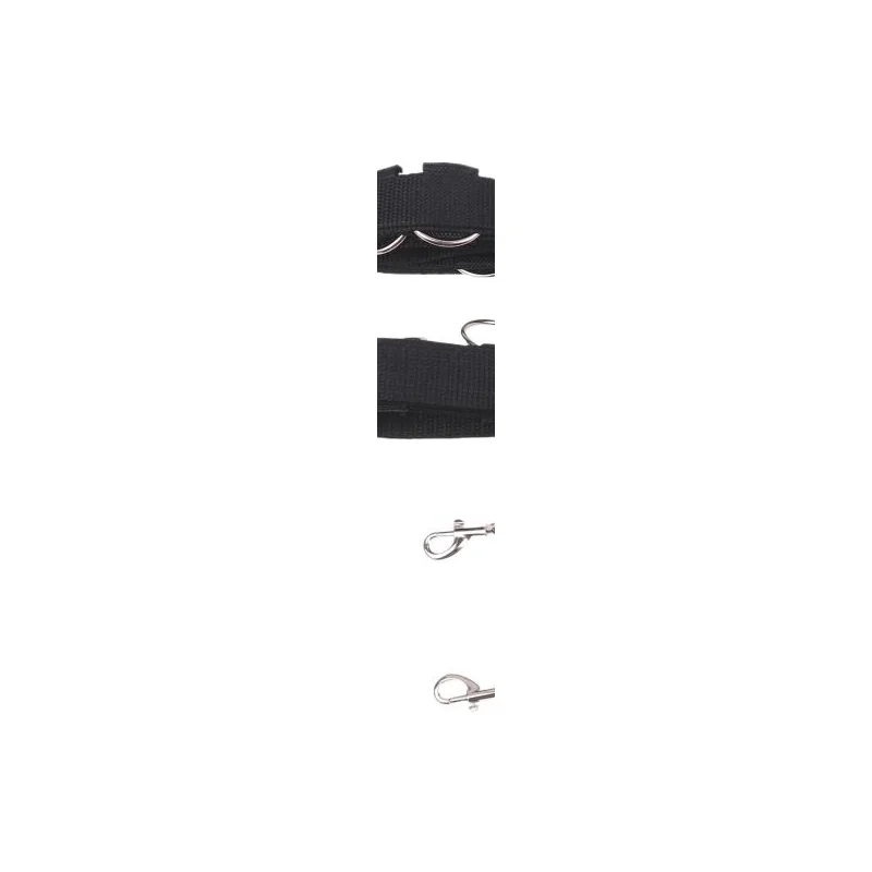 Set di costrizione bondage $% con manette e cavigliere regolabili, accessorio fetish morbido per giochi sensoriali di coppia_voghion.com
