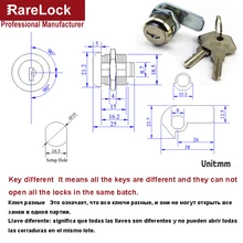  Cash Box Cam Lock for POS Machine Cash Drawer DIY Furniture Hardware Rarelock 1015 A 