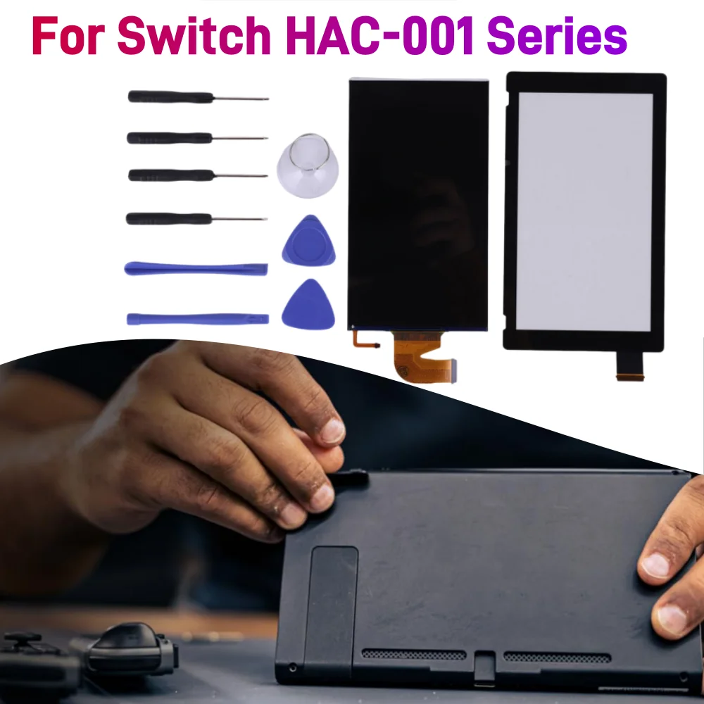 스위치용 교체 LCD 디스플레이 화면 HAC-001/HAC-001(-01) 스위치용 LCD 화면 디지타이저 어셈블리 교체