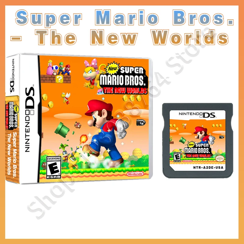 

NDS Game Card Super Mario Bros. - The New Worlds in English