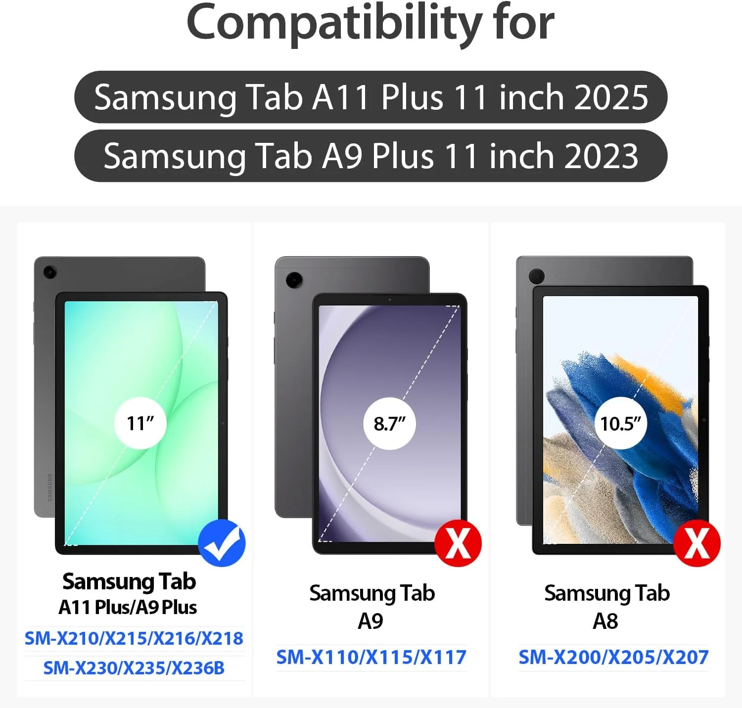 Premium 11 Anti-Fall HD Clear Tempered Glass Screen Protector