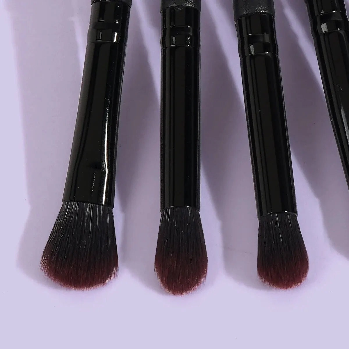 MAANGE Eye Makeup Brushes Kit 7PCS Eyeshadow Makeup Brushes Set Blending Soft Synthetic Bristle Lip Brush Cosmetic Beauty Tools - 3