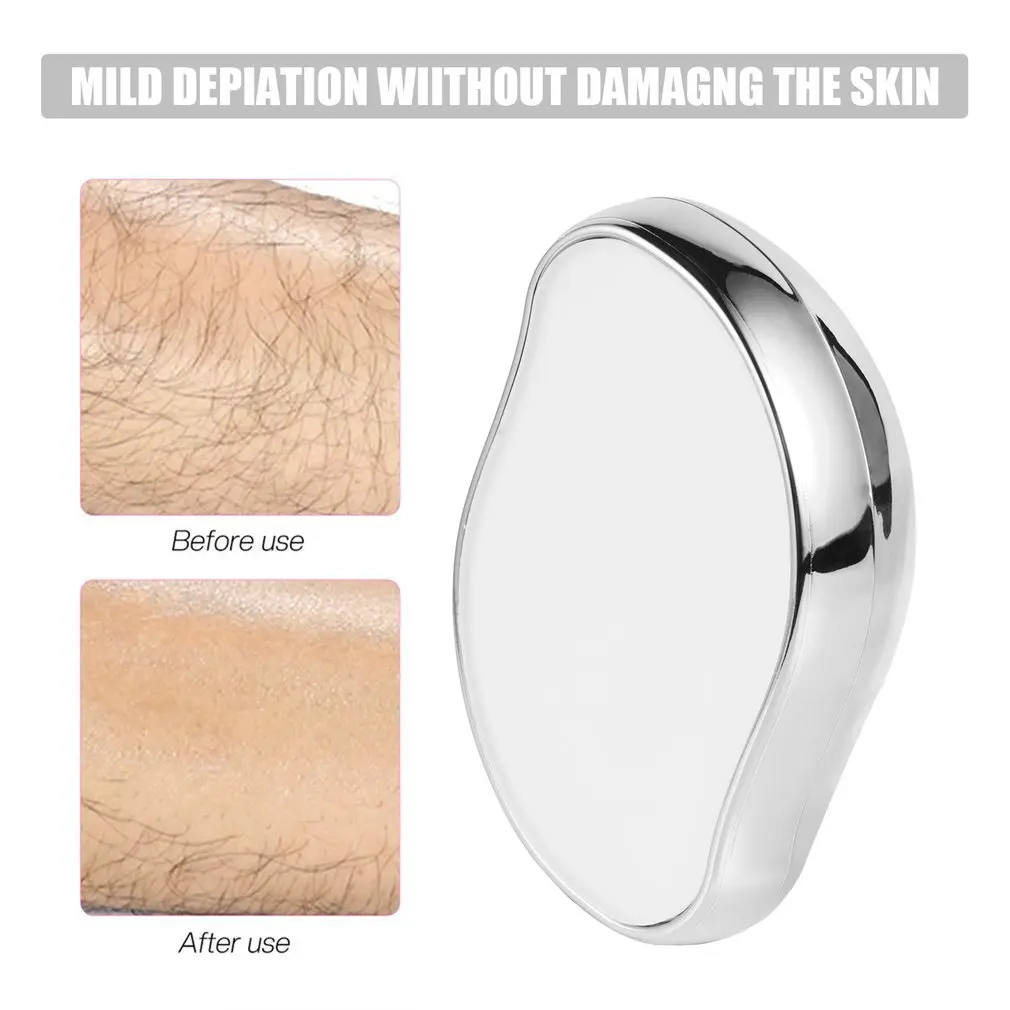 PortableCrystalEpilatorPainlessExfoliatingToolArmsBackChestLegSkinQuickHairRemoval