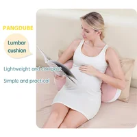 PANGDUBE Pregnancy Pillow with 1pc Free An Auxiliary Pillow Cotton Waist Support Pillow for Pregnant Women Sleeping Body Pillow 4