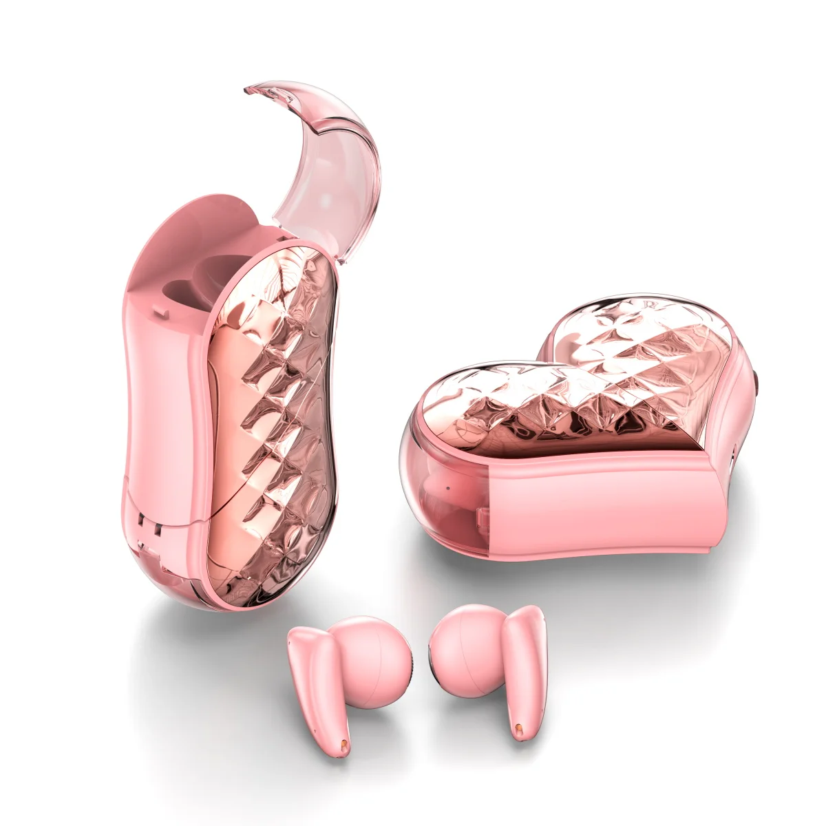 Cute Sports Bluetooth Headset Built-in Microphone and Volume Adjustable Earbuds Girl's favourite Gift