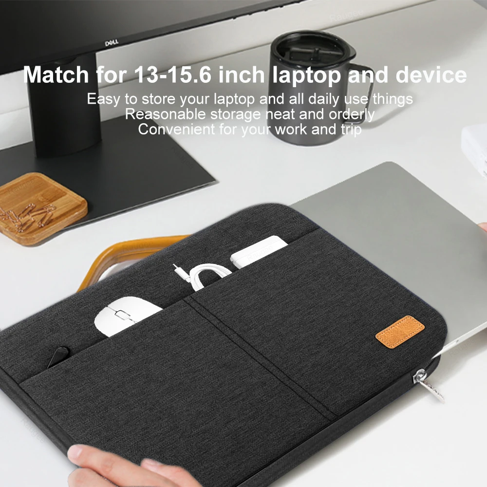 Laptop Bag for Macbook Air Pro 13 13.3 14 15.4 15.6 Inch Notebook Pouch for Lenovo Asus HP Dell Portable Sleeve Bag Cover Case 4 S9b1574aaf7b64eecaf0fbd9639caf078q