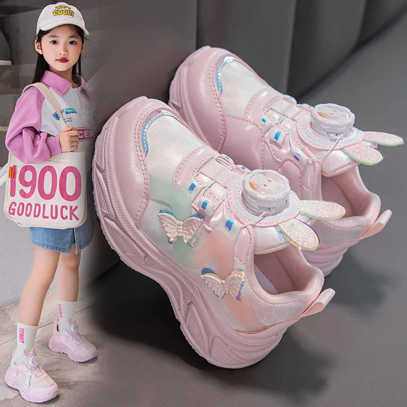 Girls Sports Shoes Hot Sale Of The Season Spring Autumn New Soft Bottom Fashion Anti-slip Lightweight Match All Comfortable C... - 2