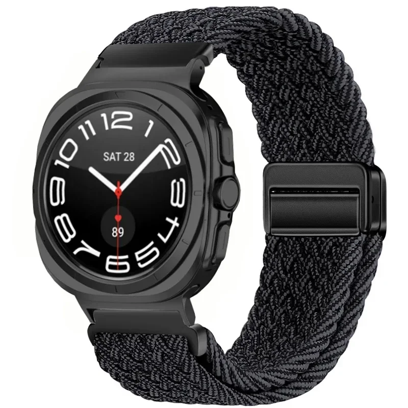 Nylon Braided Magnetic Bracelet Wristband