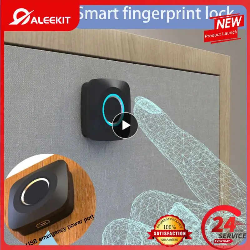 

Corui Smart Fingerprint Lock Cabinet Locks Biometric Keyless For Furniture Drawer Cabinet Wardrobe Home Security Anti Theft