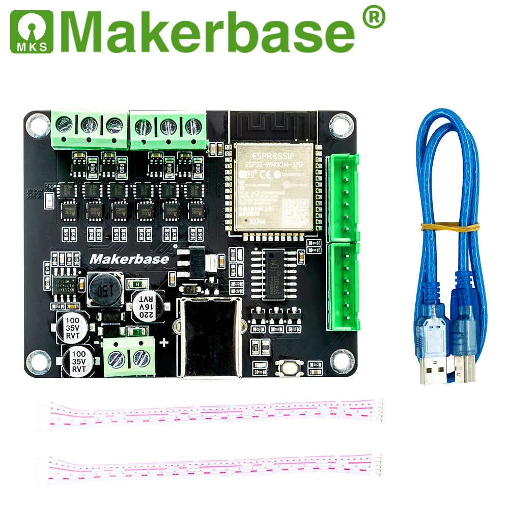 Makerbase ESP32 DUAL SimpleFOC Shield For BLDC Brushless Servo Foc Dual-Motor Controller High Power - 2