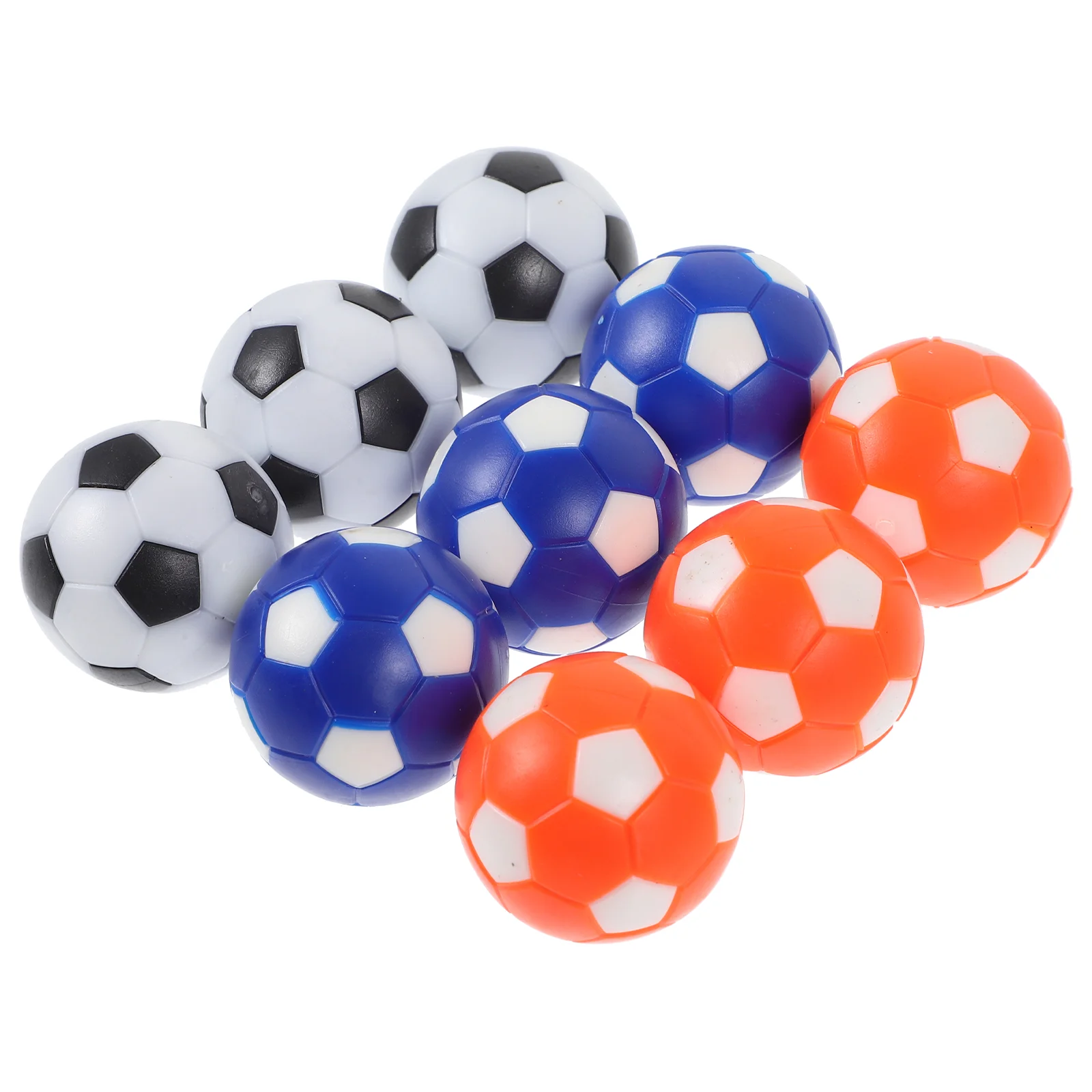 9 Pcs Mini Table Football Machine Accessories Children Toy Soccer Game Supplies Foosball Replacement Balls Desk Sports Equipment