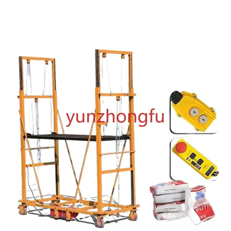 

Scaffolding raised platform decoration lift elevator Fully automatic custom multi-functional mobile remote control electric