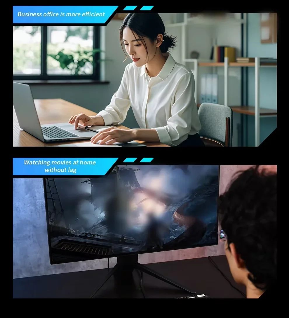 WiFi 7/6E USB 어댑터 BE6500 2.4G&5.8G&6GHz 트라이밴드 무선 네트워크 카드 6500Mbps 프리 드라이브 802.11BE 어댑터(Win10/11용)