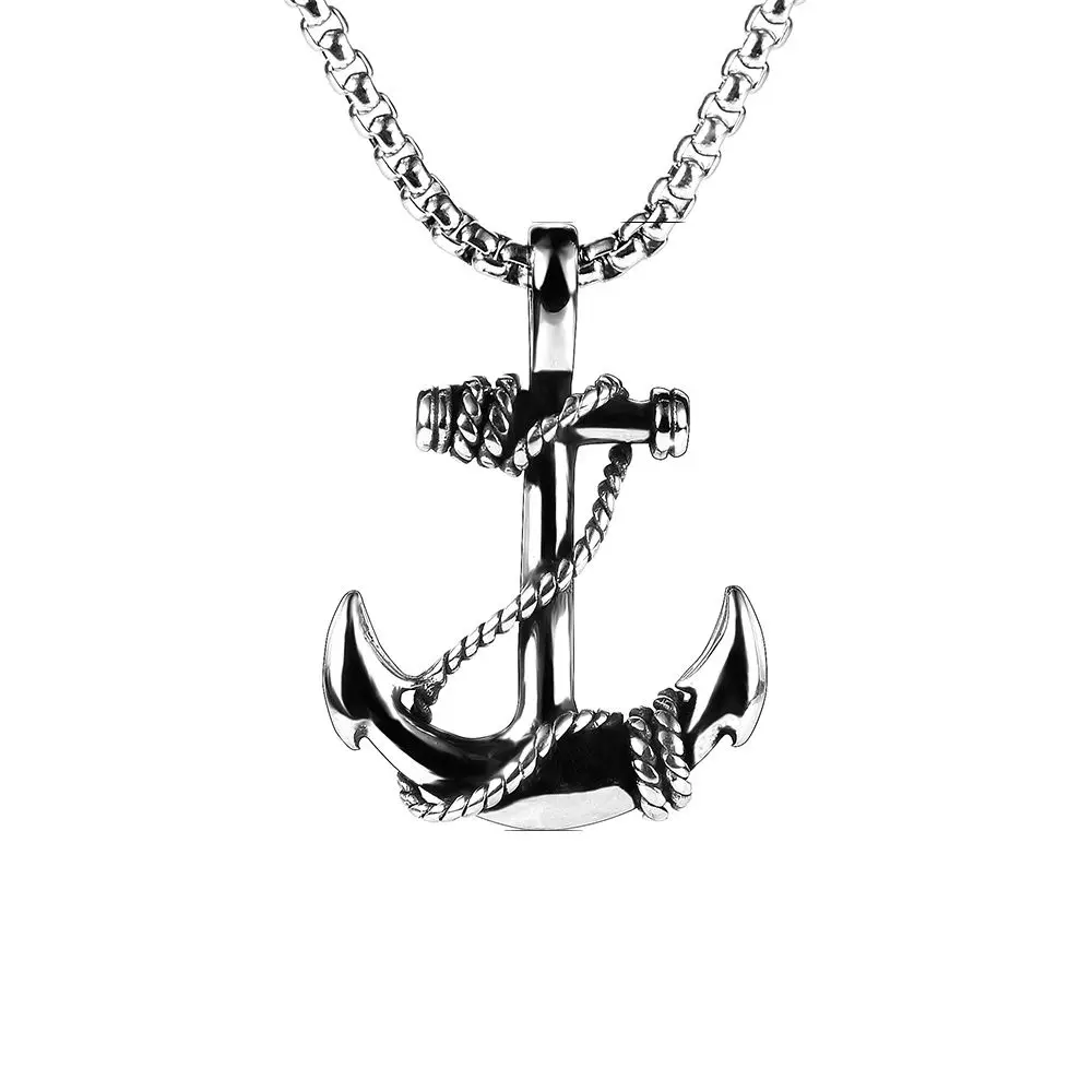 NabestNewInNecklaceSkullCharmPendantNecklaceforMenStainless