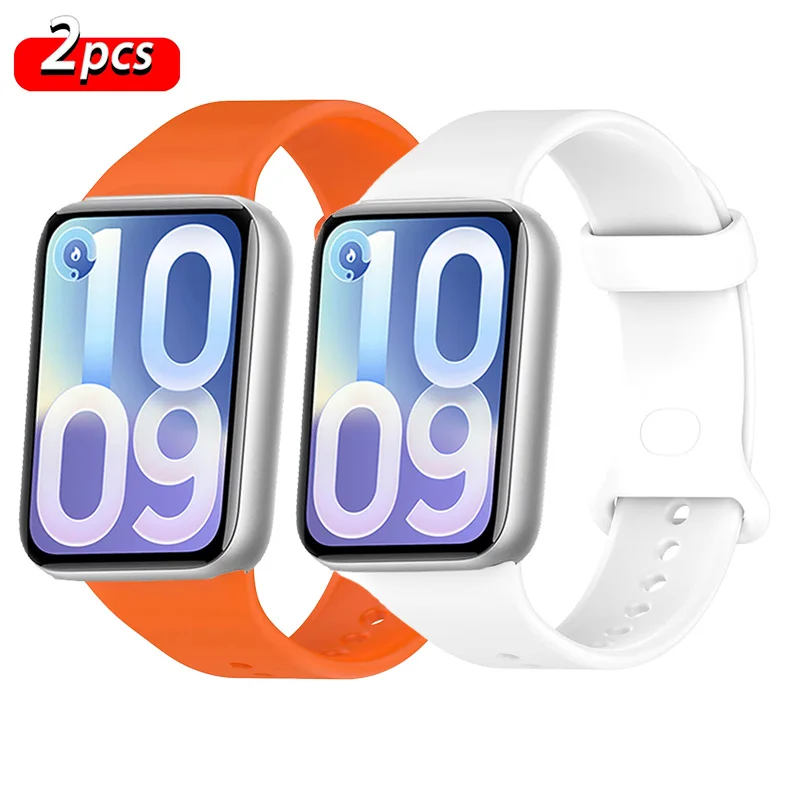 Enhanced Silicone Sport Smartwatch Replacement Band Strap - Original Design, Vibrant Colors