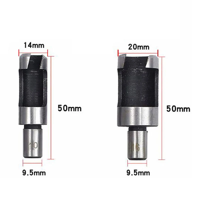 14 pcs faipari dugasz Terrier Kutter chamfered dugasz Kutter Kiütközik bits five-slot countersink Kiütközik 1/4 hüvelykes Rontás Csavarkulcs Munkaeszköz állítsa