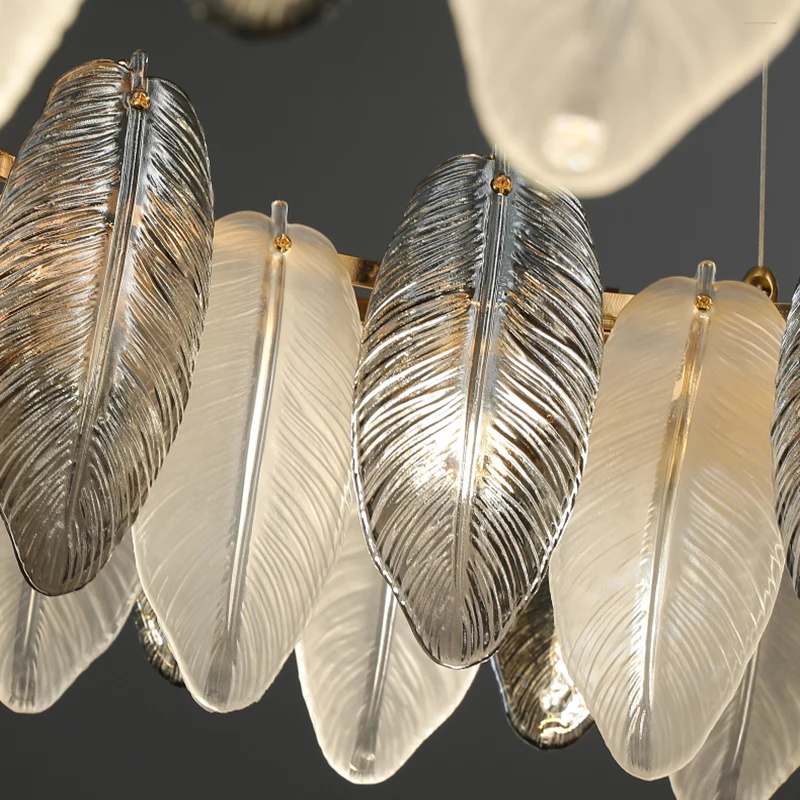 Feather Modern Luxury Chandelier
