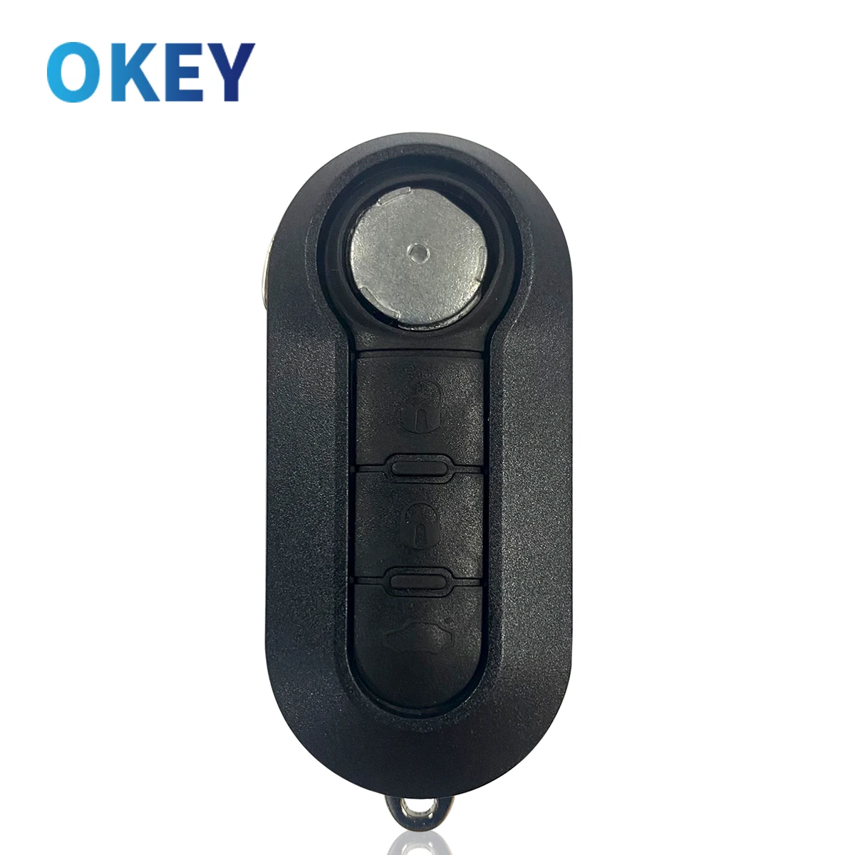 Chiave/Telecomando Per Fiat 500 Panda Punto Bravo Car Alarm Keyless Entry Sip22 Blade 433.92mhz Id46 - 3 Pulsanti Flip Remote Combo Fiat - S9b164a8ad75b405d8112975fbba4c95da