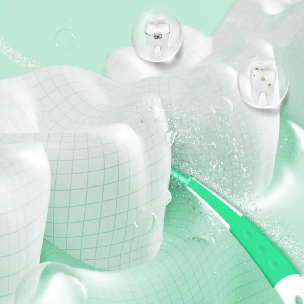60개입 치간 실리콘 칫솔, 치아 세정용 부드러운 칫솔모, 교정용 치간 칫솔, 잇몸 민감성용